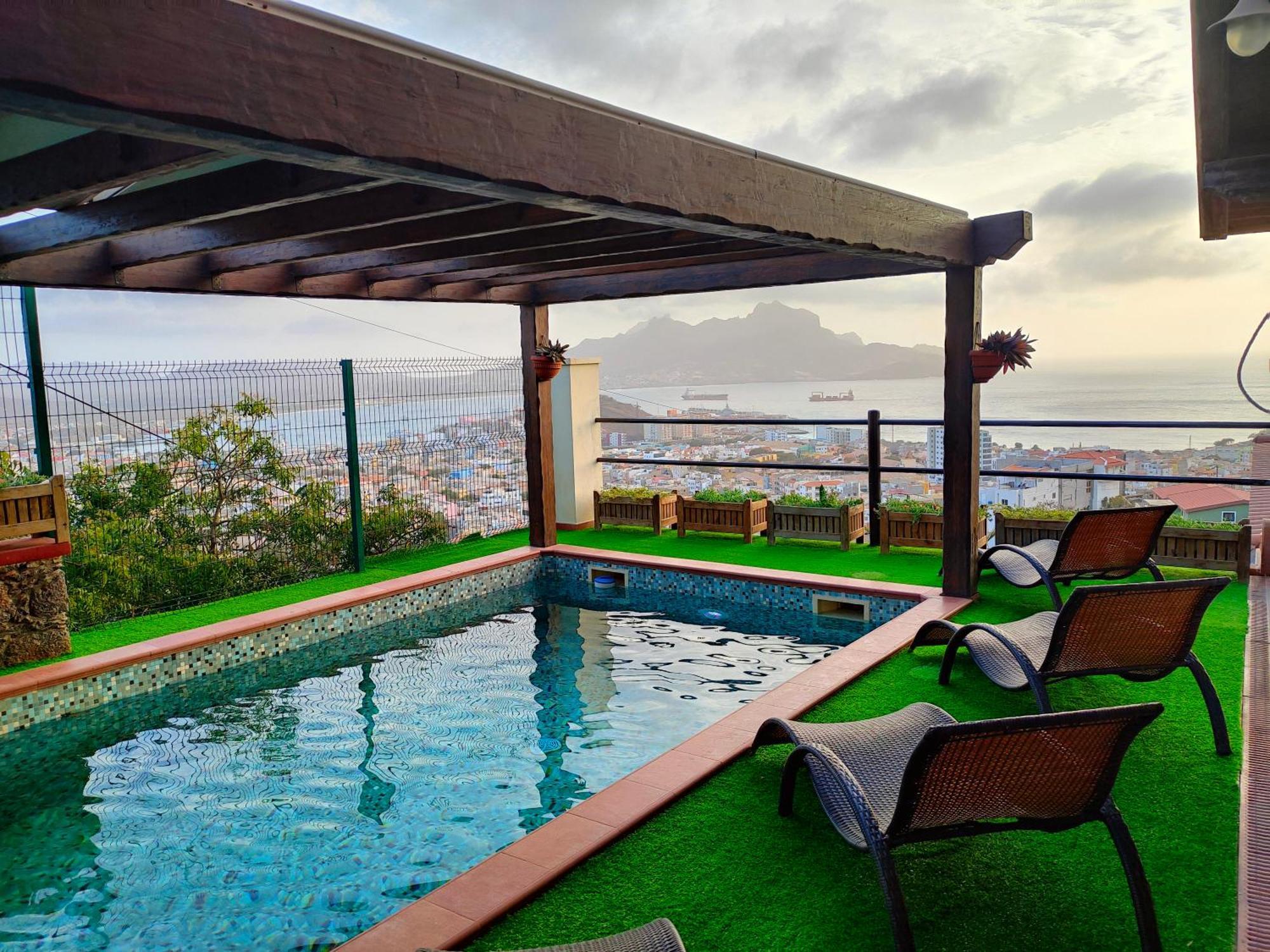 Hotel Belvedere Mindelo, Cabo Verde Buitenkant foto